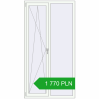 Pricing Tilt-and-Turn 1100x2100 mm REHAU OPTIMUM EURO-DESIGN 70 RAL 9016 Traffic white two-sided. Price: 1 770.12 PLN