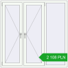 Pricing Tilt-and-Turn 1500x1500 mm REHAU OPTIMUM EURO-DESIGN 70 RAL 9016 Traffic white two-sided. Price: 2 107.59 PLN