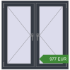 Pricing Tilt-and-Turn 1170x1200 mm KORSA ENERGY-SAVING REHAU SYNEGO MD. Price: 976.85 EUR