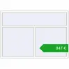 Ustalenie cen Okna skrzydłowe 2000x1400 mm ALU STANDARD 72 RAL 9016 Traffic white dwustronny. Cena: 847,18 €