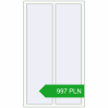 Pricing Tilt-and-Turn 1000x1750 mm REHAU OPTIMUM EURO-DESIGN 70 RAL 9016 Traffic white two-sided. Price: 996.73 PLN