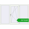 Pricing Tilt-and-Turn 1650x1160 mm REHAU OPTIMUM EURO-DESIGN 70 RAL 9016 Traffic white two-sided. Price: 336.8 EUR