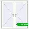 Pricing Tilt-and-Turn 1170x1200 mm REHAU OPTIMUM EURO-DESIGN 70 RAL 9016 Traffic white two-sided. Price: 1 116.52 PLN