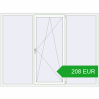 Pricing Tilt-and-Turn 2400x1800 mm EPSILON OPTIMA RAL 9016 Traffic white two-sided. Price: 208.11 EUR