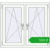 Ustalenie cen Okna skrzydłowe 1020x935 mm REHAU ENERGY-SAVING SYNEGO MD RAL 9016 Traffic white dwustronny. Cena: 1224,01 zł