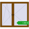 Ustalenie cen Okna skrzydłowe 1800x1600 mm KORSA ENERGY-SAVING REHAU SYNEGO MD. Cena: 1387,57 €