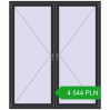 Pricing Tilt-and-Turn 1700x2000 mm REHAU OPTIMUM EURO-DESIGN 70 ANTHRACITE_GREY_GLATT two-sided. Price: 4 543.96 PLN