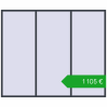 Ustalenie cen Okna skrzydłowe 3000x2500 mm REHAU OPTIMUM EURO-DESIGN 70 ANTHRACITE_GREY_STRUKTURAL dwustronny. Cena: 1105,42 €