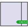 Pricing Tilt-and-Turn 2600x2300 mm REHAU OPTIMUM EURO-DESIGN 70 ANTHRACITE_GREY_GLATT two-sided. Price: 5 083.71 PLN