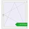 Pricing Tilt-and-Turn 1290x1430 mm REHAU ENERGY-SAVING SYNEGO MD RAL 9016 Traffic white two-sided. Price: 1 814.83 PLN