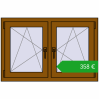 Ustalenie cen Okna skrzydłowe 1065x695 mm REHAU ENERGY-SAVING SYNEGO MD GOLDEN OAK dwustronny. Cena: 357,98 €