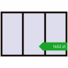 Ustalenie cen Okna rozwierne 1930x1300 mm REHAU OPTIMUM EURO-DESIGN 70 BLACK_BROWN dwustronny. Cena: 1651,89 zł
