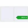Ustalenie cen Okna skrzydłowe 2700x1500 mm REHAU ENERGY-SAVING SYNEGO MD RAL 9016 Traffic white dwustronny. Cena: 2799,75 zł