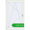 Pricing Tilt-and-Turn 960x1560 mm REHAU ENERGY-SAVING SYNEGO MD RAL 9016 Traffic white two-sided. Price: 1 622.05 PLN