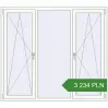 Pricing Tilt-and-Turn 1800x1600 mm REHAU ENERGY-SAVING SYNEGO MD RAL 9016 Traffic white two-sided. Price: 3 233.52 PLN