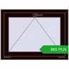 Pricing Tilt-and-Turn 860x640 mm REHAU OPTIMUM EURO-DESIGN 70 CHOCOLATE_BROWN two-sided. Price: 965.49 PLN