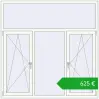Ustalenie cen Okna skrzydłowe 1800x1800 mm REHAU OPTIMUM EURO-DESIGN 70 RAL 9016 Traffic white dwustronny. Cena: 624,86 €