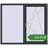 Pricing Tilt-and-Turn 1500x1300 mm KORSA OPTIMUM REHAU EURO 70. Price: 624.14 EUR