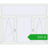Ustalenie cen Okna skrzydłowe 2100x1800 mm REHAU OPTIMUM EURO-DESIGN 70 RAL 9016 Traffic white dwustronny. Cena: 2101,15 zł