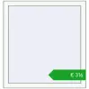 Pricing Tilt-and-Turn 850x900 mm ALU STANDARD 72 RAL 9016 Traffic white two-sided. Price: 315,97 €