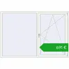 Ustalenie cen Okna skrzydłowe 2200x1500 mm REHAU ENERGY-SAVING SYNEGO MD RAL 9016 Traffic white dwustronny. Cena: 690,58 €