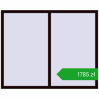 Ustalenie cen Okna rozwierne 1730x1400 mm REHAU OPTIMUM EURO-DESIGN 70 CHOCOLATE_BROWN dwustronny. Cena: 1784,52 zł