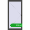 Ustalenie cen Okna rozwierne 1200x2400 mm REHAU ENERGY-SAVING SYNEGO MD BASALT_GREY dwustronny. Cena: 2890,61 zł