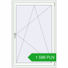Pricing Tilt-and-Turn 1000x1500 mm REHAU ENERGY-SAVING SYNEGO MD RAL 9016 Traffic white two-sided. Price: 1 597.63 PLN