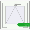 Ustalenie cen Okna skrzydłowe 550x530 mm REHAU OPTIMUM EURO-DESIGN 70 RAL 9016 Traffic white dwustronny. Cena: 126,96 €