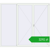 Ustalenie cen Okna skrzydłowe 2700x2400 mm REHAU OPTIMUM EURO-DESIGN 70 RAL 9016 Traffic white dwustronny. Cena: 3291,88 zł