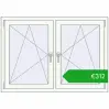 Ustalenie cen Okna rozwierne 1305x920 mm REHAU ENERGY-SAVING SYNEGO MD RAL 9016 Traffic white dwustronny. Cena: 312,13 €