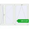 Pricing Tilt-and-Turn 2000x1500 mm REHAU OPTIMUM EURO-DESIGN 70 RAL 9016 Traffic white two-sided. Price: 684.86 EUR