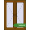 Pricing Tilt-and-Turn 1000x1365 mm KORSA OPTIMUM REHAU EURO 70. Price: 786.15 EUR