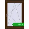 Ustalenie cen Okna skrzydłowe 800x1200 mm REHAU ENERGY-SAVING SYNEGO MD DARK_OAK dwustronny. Cena: 1340,60 zł