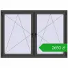 Ustalenie cen Okna skrzydłowe 1830x1295 mm REHAU ENERGY-SAVING SYNEGO MD BASALT_GREY dwustronny. Cena: 2649,96 zł