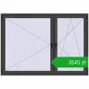 Ustalenie cen Okna skrzydłowe 2035x1435 mm REHAU ENERGY-SAVING SYNEGO MD BASALT_GREY dwustronny. Cena: 3545,05 zł