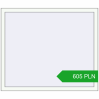 Pricing Tilt-and-Turn 1220x1040 mm REHAU OPTIMUM EURO-DESIGN 70 RAL 9016 Traffic white two-sided. Price: 605.47 PLN