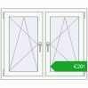 Ustalenie cen Okna skrzydłowe 1065x875 mm REHAU ENERGY-SAVING SYNEGO MD RAL 9016 Traffic white dwustronny. Cena: 280,93 €