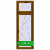 Pricing Tilt-and-Turn 700x2000 mm REHAU OPTIMUM EURO-DESIGN 70 GOLDEN OAK two-sided. Price: 2 530.68 PLN