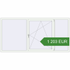 Pricing Tilt-and-Turn 2500x1230 mm KORSA ENERGY-SAVING REHAU SYNEGO MD. Price: 1 202.64 EUR
