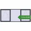 Pricing Tilt-and-Turn 3080x1290 mm KORSA ENERGY-SAVING REHAU SYNEGO MD. Price: 1 513.68 EUR