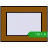 Pricing Tilt-and-Turn 400x300 mm REHAU OPTIMUM EURO-DESIGN 70 GOLDEN OAK two-sided. Price: 185.36 PLN
