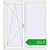 Ustalenie cen Okna rozwierne 1300x1500 mm EPSILON OPTIMA RAL 9016 Traffic white dwustronny. Cena: 821,50 zł