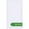 Pricing Tilt-and-Turn 1100x2000 mm KORSA OPTIMUM REHAU EURO 70 RAL 9016 Traffic white two-sided. Price: 204.36 EUR