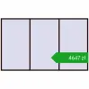 Ustalenie cen Okna skrzydłowe 4000x2400 mm REHAU OPTIMUM EURO-DESIGN 70 CHOCOLATE_BROWN dwustronny. Cena: 4647,47 zł