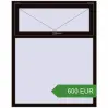 Pricing Tilt-and-Turn 1200x1500 mm KORSA BRILLANT DESIGN BLACK_BROWN two-sided. Price: 600.14 EUR