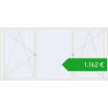 Ustalenie cen Okna skrzydłowe 4000x2000 mm REHAU OPTIMUM EURO-DESIGN 70 RAL 9016 Traffic white dwustronny. Cena: 1161,96 €