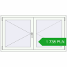 Pricing Tilt-and-Turn 1450x800 mm REHAU OPTIMUM EURO-DESIGN 70 ANTHRACITE_GREY_STRUKTURAL external. Price: 1 738.15 PLN