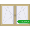 Pricing Tilt-and-Turn 1600x1200 mm ALU STANDARD 72 RAL 1000 Green beige two-sided. Price: 4808,52 zł