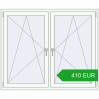 Pricing Tilt-and-Turn 1500x1250 mm REHAU OPTIMUM EURO-DESIGN 70 RAL 9016 Traffic white two-sided. Price: 410.42 EUR